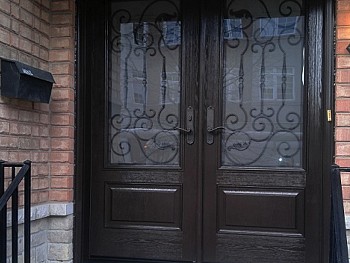 fiberglass door painted in and out Mississauga