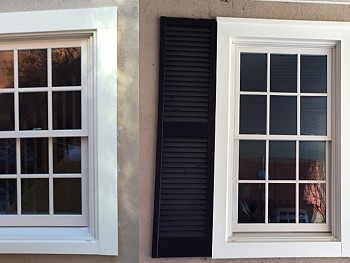 Forhomes vinyl picture windows and shutters Oakville