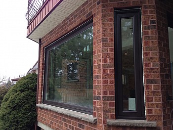 New Vinyl windows exterior forhomes ltd Oakville